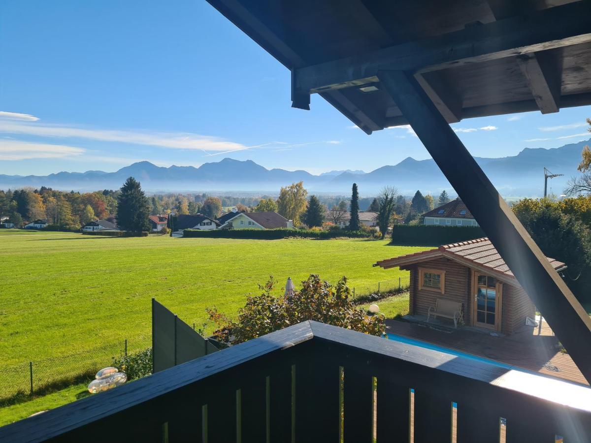 Schoenes Ferienhaus Am Herrenberg برين ام شيميسي المظهر الخارجي الصورة